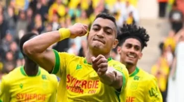 مصطفى محمد يحتفظ به نانت كخيار احتياطي أمام لانس في الدوري الفرنسي 1